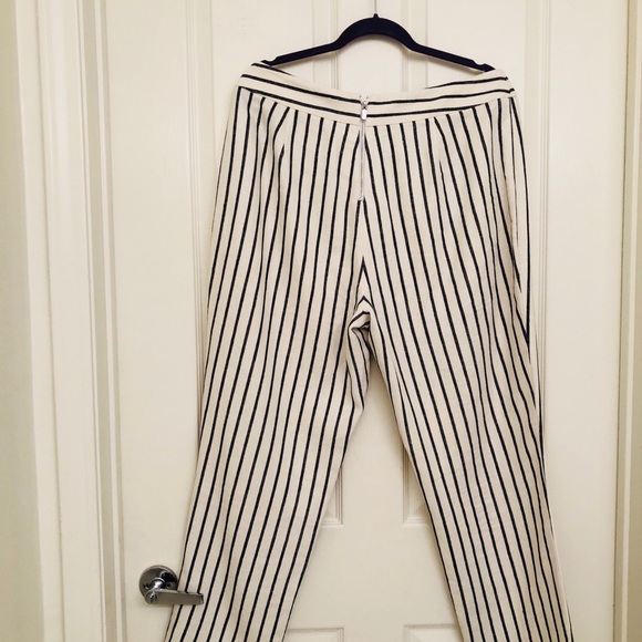 Laundry by shelli segal Striped white pants - Picture 3 of 7